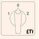 Кулачковый переключатель ETI 004773115 CS 40 52 U (2p «1-0-2» 40A)