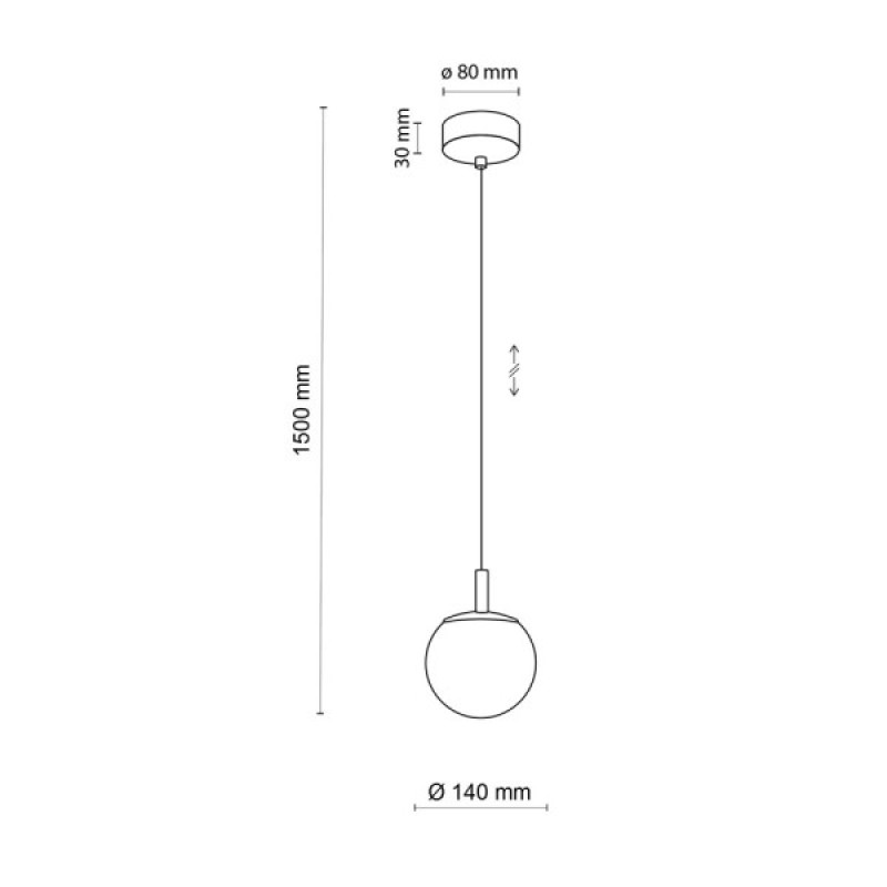 Підвісний світильник TK Lighting 6339 Cadix G9 1x6W IP20