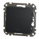 Перехресний перемикач Schneider Electric Sedna Design & Elements з підсвіткою чорний SDD114107L
