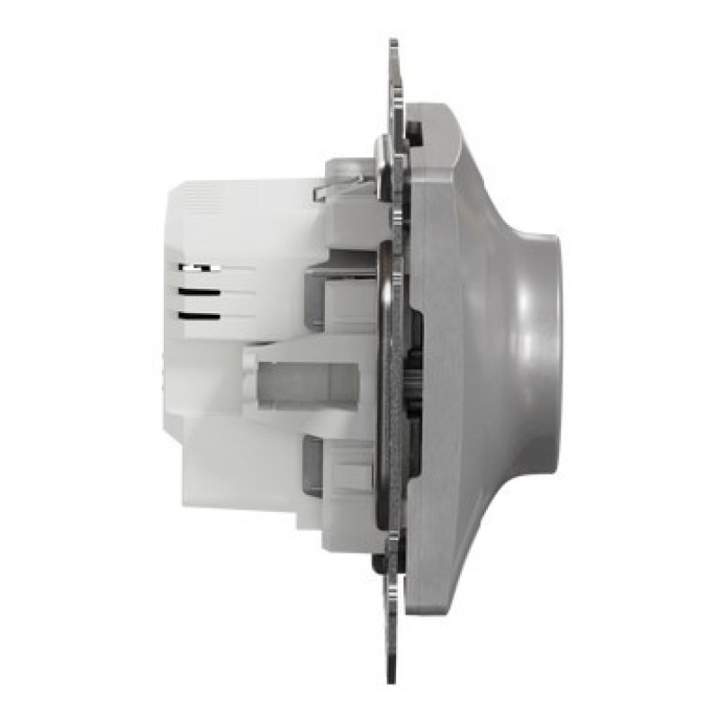 Универсальный поворотный светорегулятор Schneider Electric алюминий SDD113502