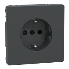 Розетка Schneider Electric D-Life MTN2300-6034 с з/к и антрацит