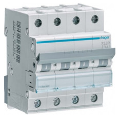 Автоматический выключатель Hager MCN440 6кА C 40A 4P