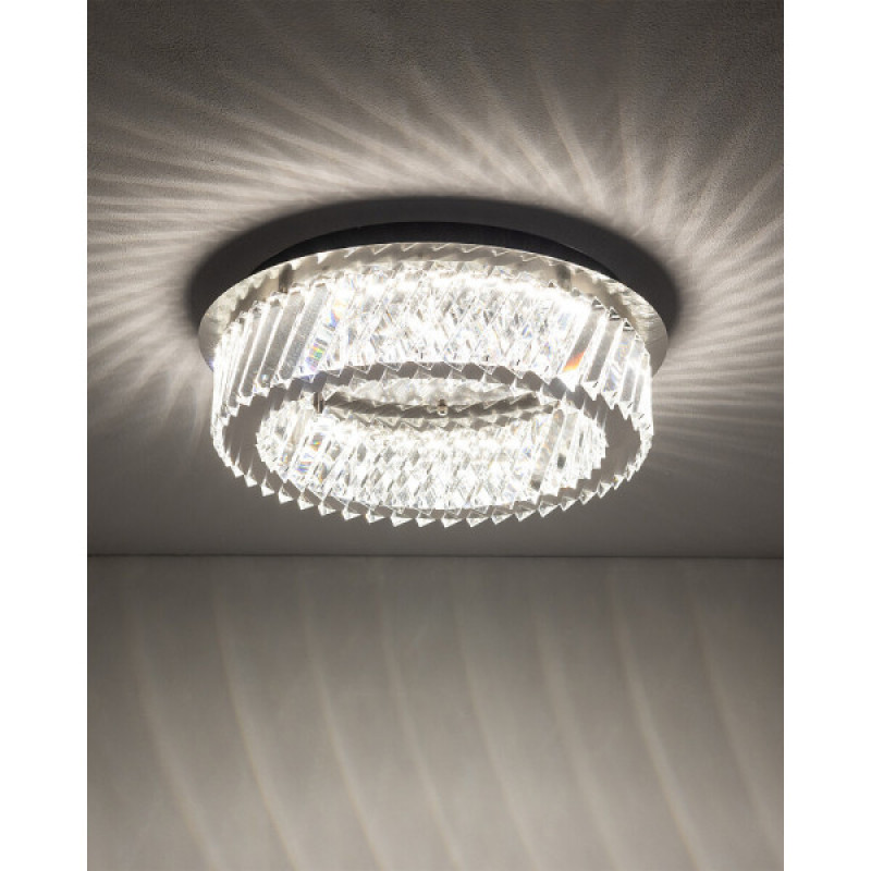 Люстра Nowodvorski 11708 Luxora LED 1x20W 3000K 1800Lm IP20 хром