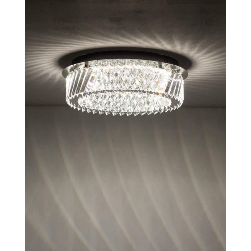 Люстра Nowodvorski 11708 Luxora LED 1x20W 3000K 1800Lm IP20 хром