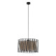 Підвісний світильник, люстра TK Lighting 4562 Harmony E27 1x15W IP20 коричневий