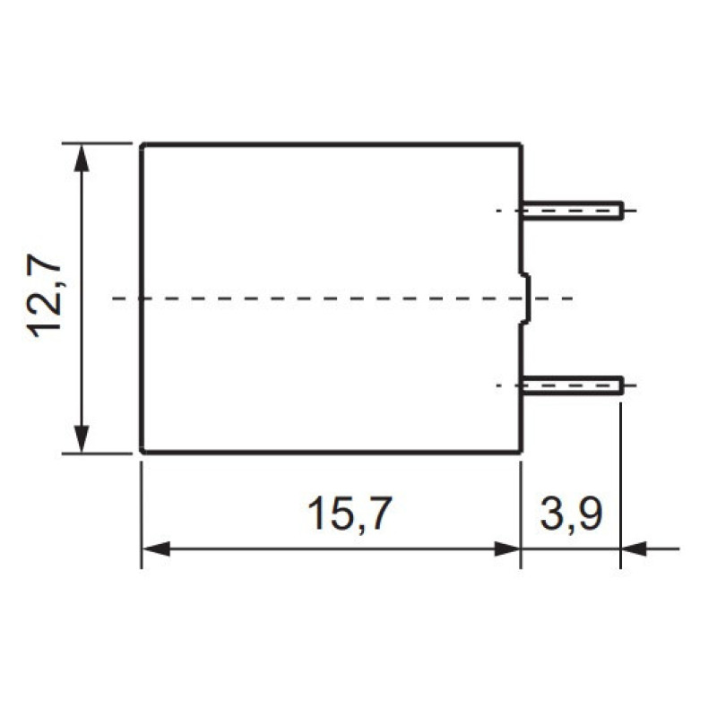 Електромеханічне реле ETI 002473046 MER1-012DC (1x16A 250VAC)