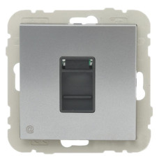 Компьютерная розетка Logus 21453 TAL RJ45 (Cat.5e) (алюминий)