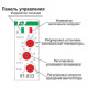 Терморегулятор на DIN рейку F&F RT-833 230В (вентилятор 6А DC, реле 10А)