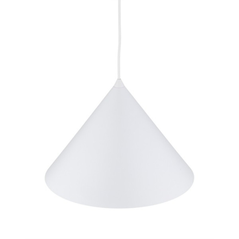 Підвісний світильник, люстра TK Lighting 10009 Cono L E27 1x15W IP20 білий