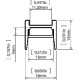 LED-профиль KLUS MICRO-HG, 2 метра (KLUS_A01419A_2)