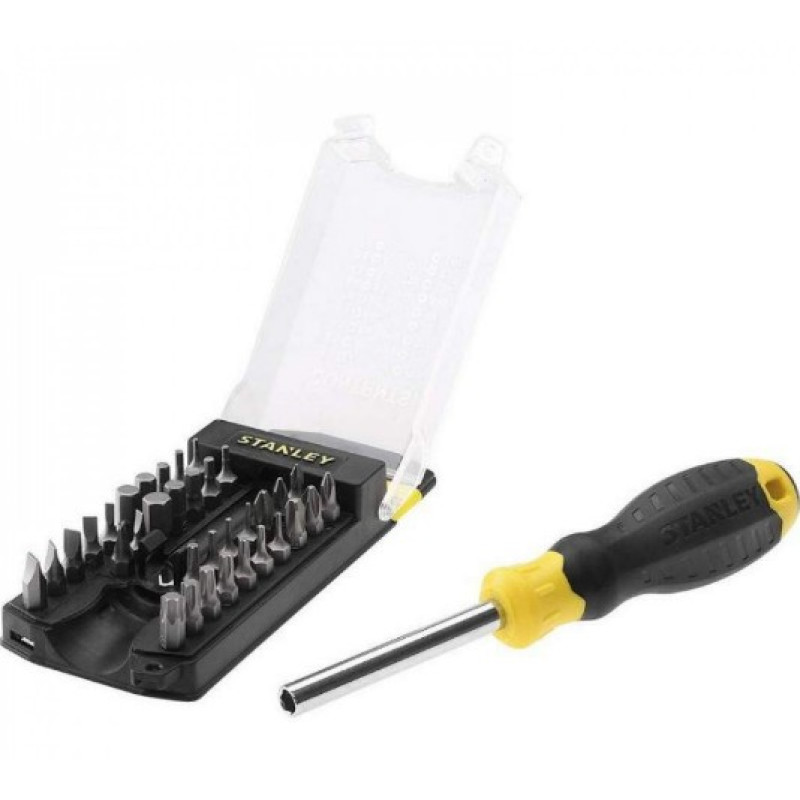 Набор бит Stanley STHT0-70885 Multibit с держателем (34шт)