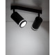 Світильник поворотний, спот TK Lighting 6912 Jet GU10 2x10W IP20 чорний