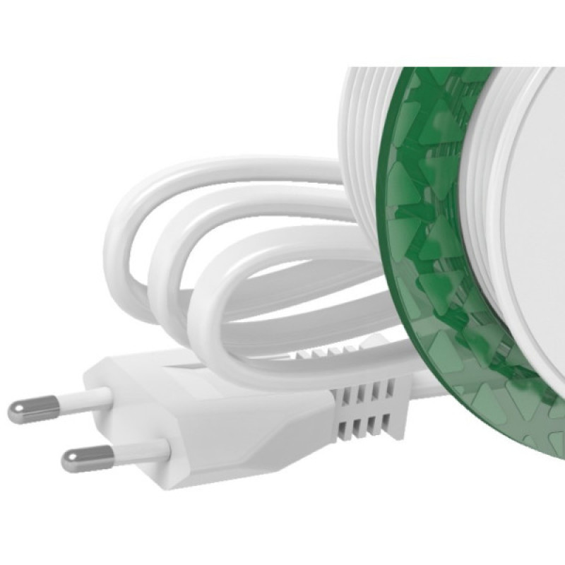 Встраиваемый в стол розеточный блок Schneider Electric INS44008 USB тип А+тип С (белый)