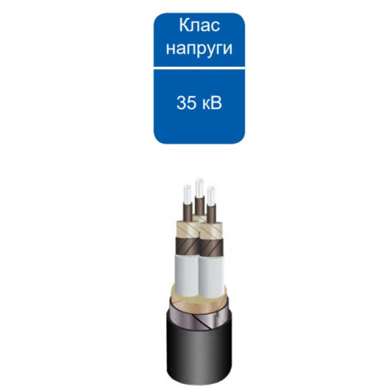 Конечная муфта для трехжильного кабеля Sicame EUITH TpP 42 120-240 CM 42кВ внутренней установки с наконечниками (540350)