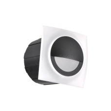 Светильник для подсветки лестницы/коридора Goldlux 313713 Q5 LED 1x3W 4000K 40Lm IP44 графитовый