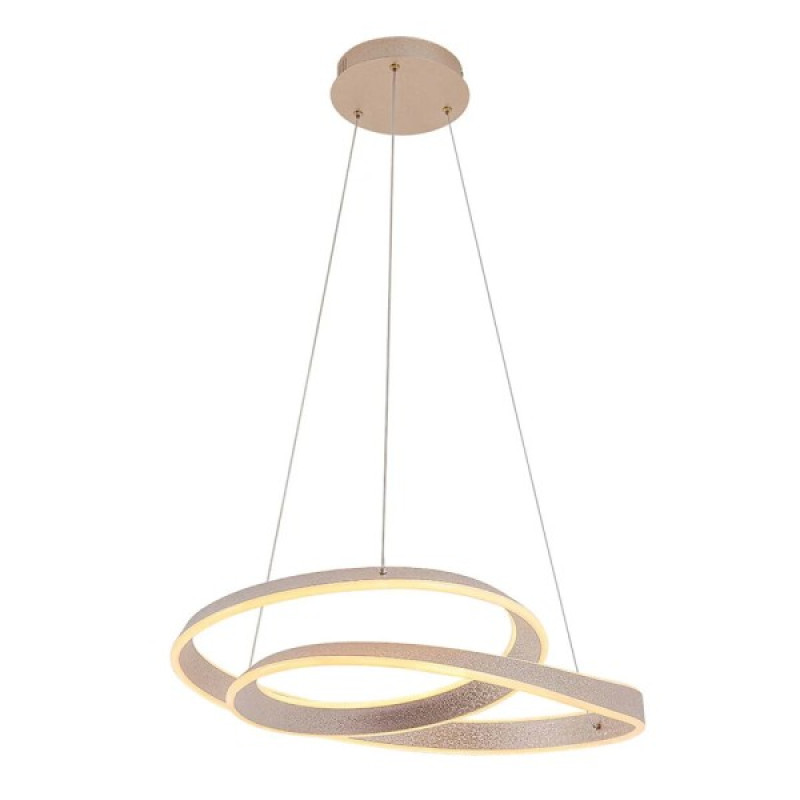 Підвісний світильник, люстра Goldlux 338044 Glow LED 1x75W 4000K 10500Lm IP20 золотий