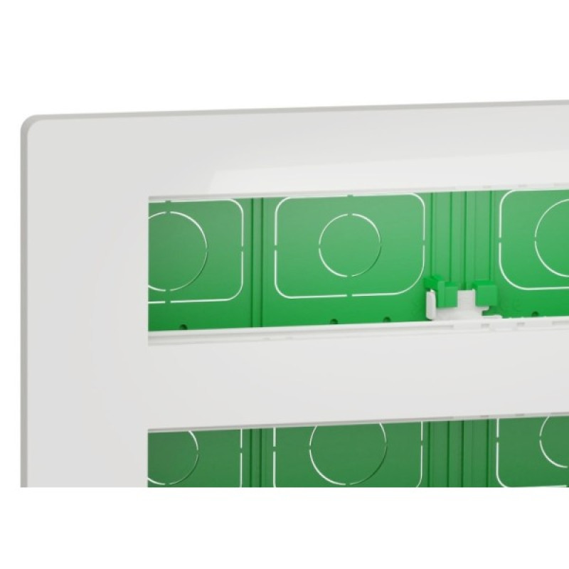 Антибактериальная установочная коробка Schneider Electric NU171020 Unica System+ 2х5