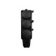 Колодка Violux каучук настенная 3-ная с заземлением с крышкой IP44 ( 930660 )