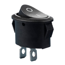 Переключатель TNSy KCD1-9-101 B/B овальный черный (TNSy5500758)