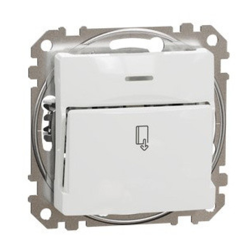 Картковий вимикач Schneider Electric Sedna Design & Elements білий SDD111121