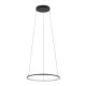 Люстра Nowodvorski 10863 Circolo LED S 1x18W 4000K 600Lm IP20 черная
