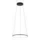 Люстра Nowodvorski 10863 Circolo LED S 1x18W 4000K 600Lm IP20 черная