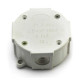 Коробка розподільча Р-1 80x80х40 з клемами кругла Фаберпласт IP 41 ( 013 )
