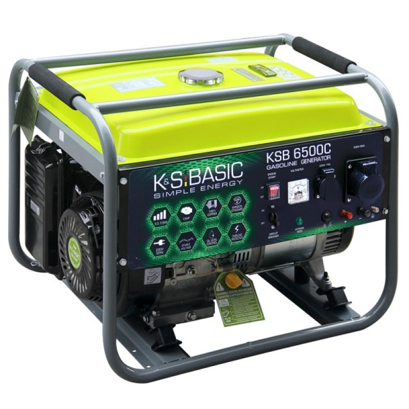 Бензиновий генератор Könner&Söhnen KSB 6500C