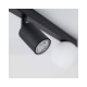 Светильник поворотный, спот TK Lighting 10000 Vox GU10+G9 2x10+6W IP20 Черный
