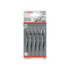 Лобзиковые пилки Bosch T244D (5шт)