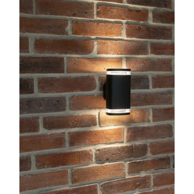 Уличный светильник Kanlux 38886 ZEVI GU10 2x10 IP54 черный