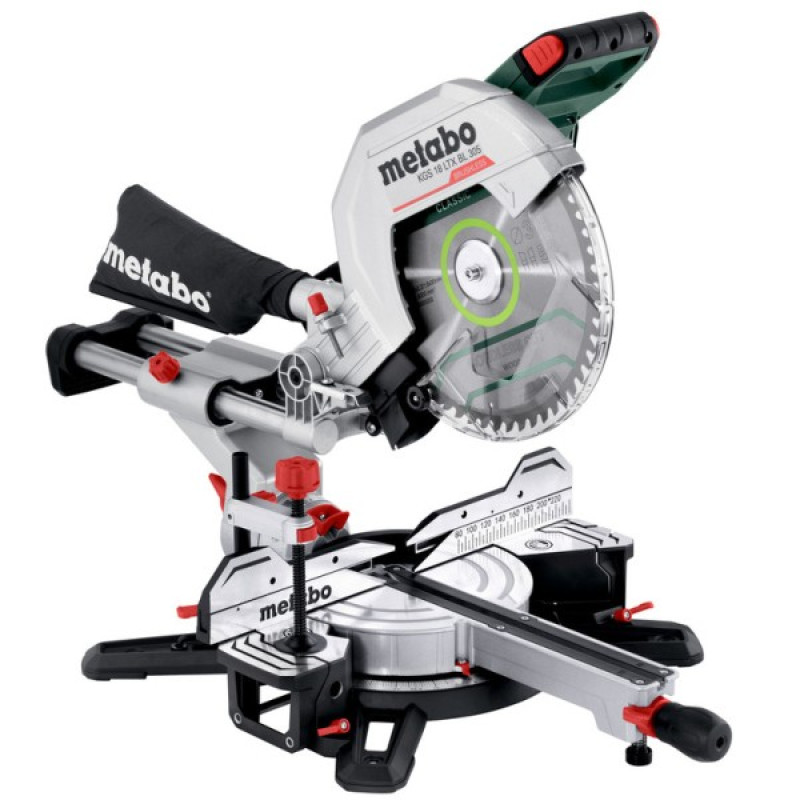 Акумуляторна торцювальна пила Metabo KGS 18 LTX BL 305 (614305810)