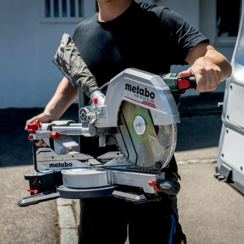 Акумуляторна торцювальна пила Metabo KGS 18 LTX BL 305 (614305810)