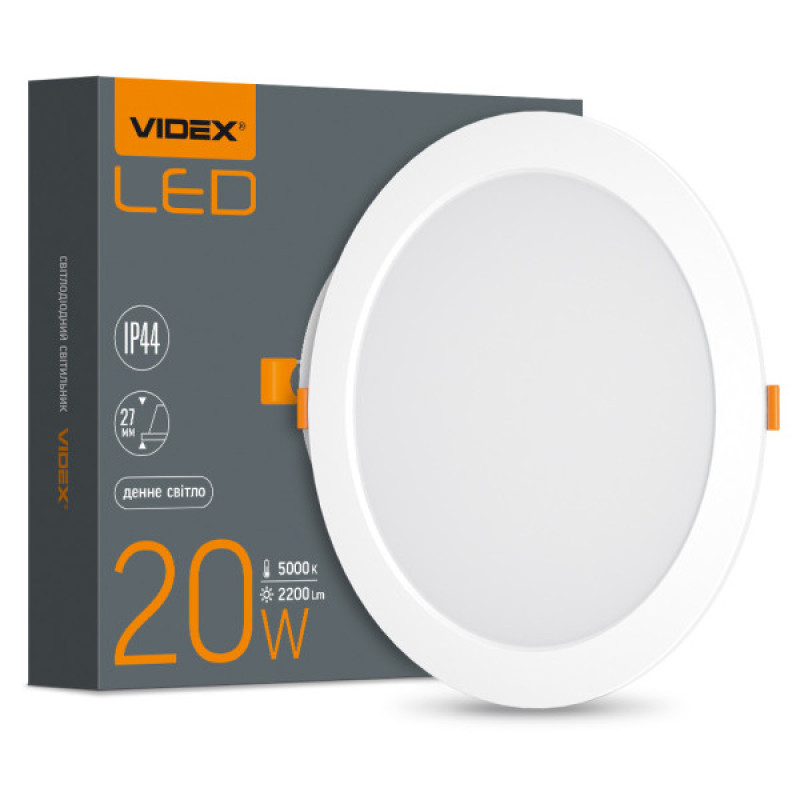 Светильник Videx Back 20Вт 5000K (VL-DLBR-205)