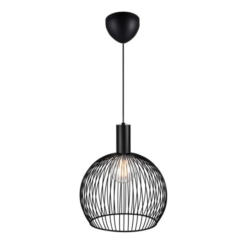 Підвісний світильник, люстра Nordlux 84253003 Aver E27 1x60W IP20 чорний