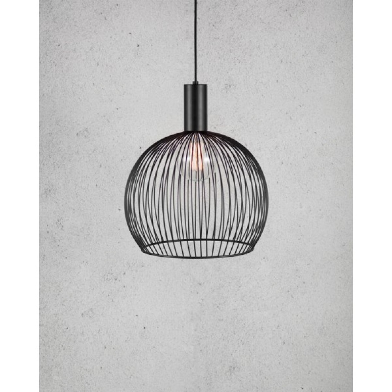 Підвісний світильник, люстра Nordlux 84253003 Aver E27 1x60W IP20 чорний