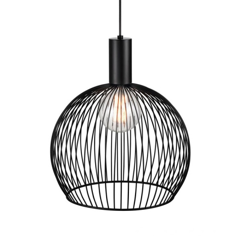 Підвісний світильник, люстра Nordlux 84253003 Aver E27 1x60W IP20 чорний