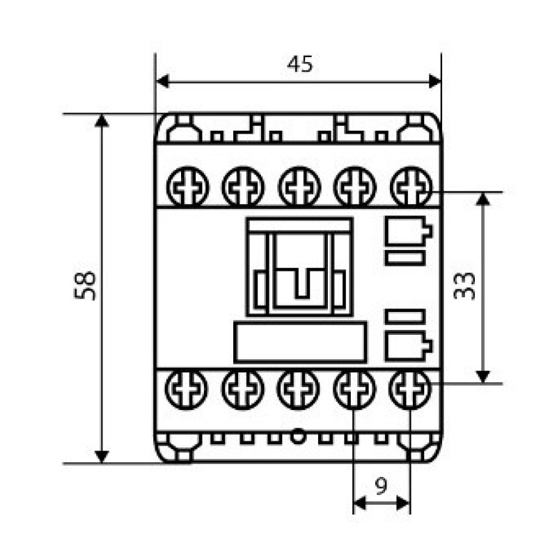 Мініконтактор Аско-Укрем ПМ 0-16-10 C7 36В LC1-K1610 (A0040010143)