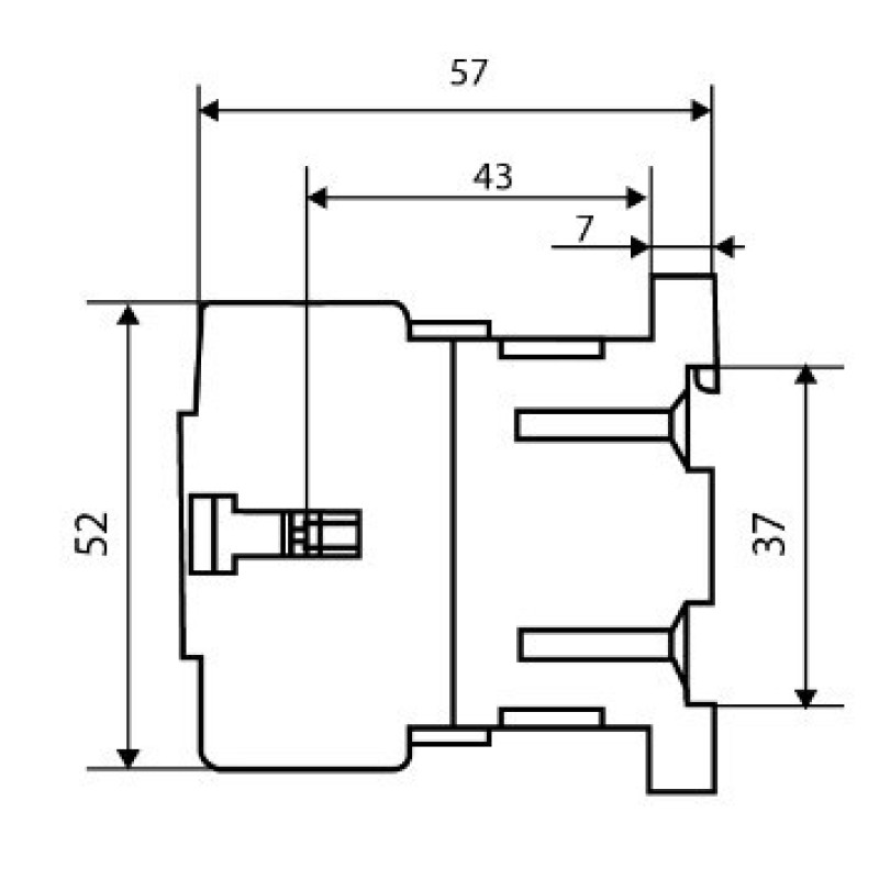 Мініконтактор Аско-Укрем ПМ 0-16-10 C7 36В LC1-K1610 (A0040010143)