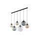 Підвісний світильник, люстра TK Lighting 4797 Esme E27 6x15W IP20 Чорний