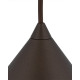 Подвесной светильник, люстра TK Lighting 10073 Cono S E27 1x15W IP20 коричневый