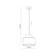 Підвісний світильник, люстра Tk Lighting 3256 Duo Juta E27 1x15W IP20 Бежевий