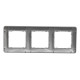 Рамка 3-местная Schneider Electric Sedna Design алюминий SDD313803