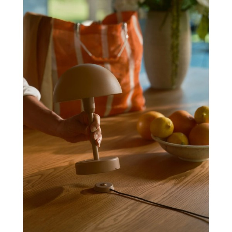 Светильник уличный портативный Nordlux 2418015018 Ellen To-Go LED 1x2.8W 3000K 300Lm IP44 коричневый
