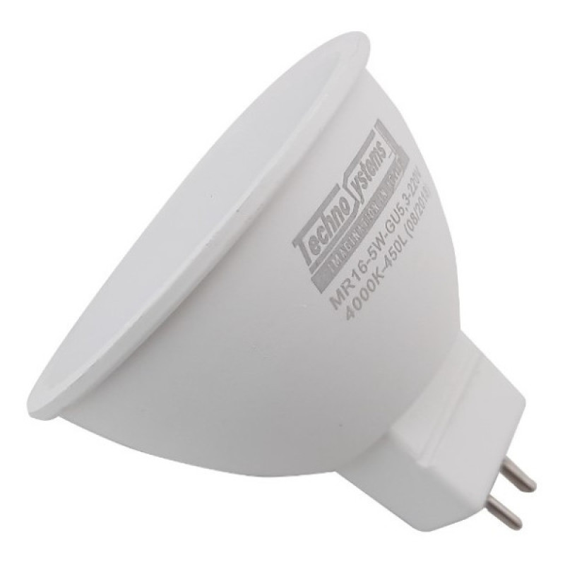 Світлодіодна лампа TNSy LED MR16-5W-GU5.3-220V-4000K-450L ICCD (TNSy5000047)