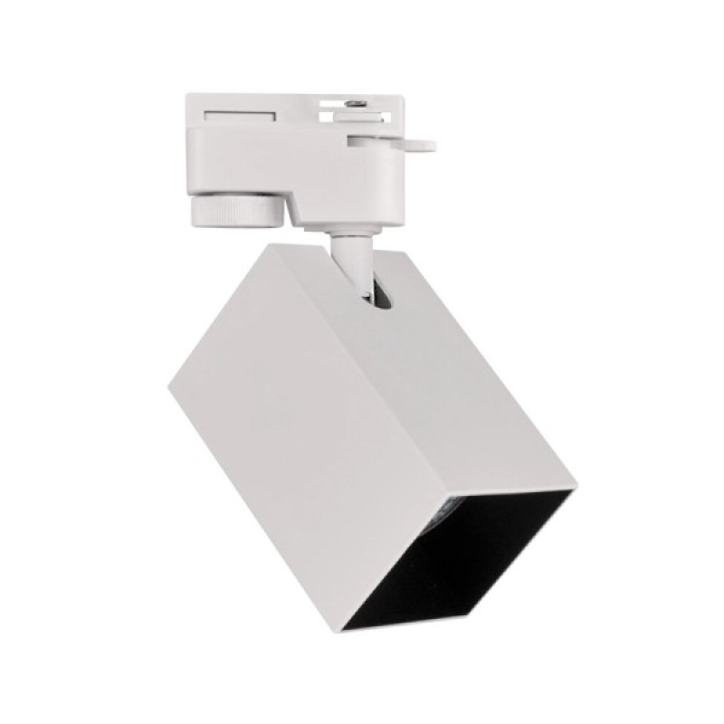 Трековый светильник Goldlux 3321749 Square GU10 1x10W IP20 белый