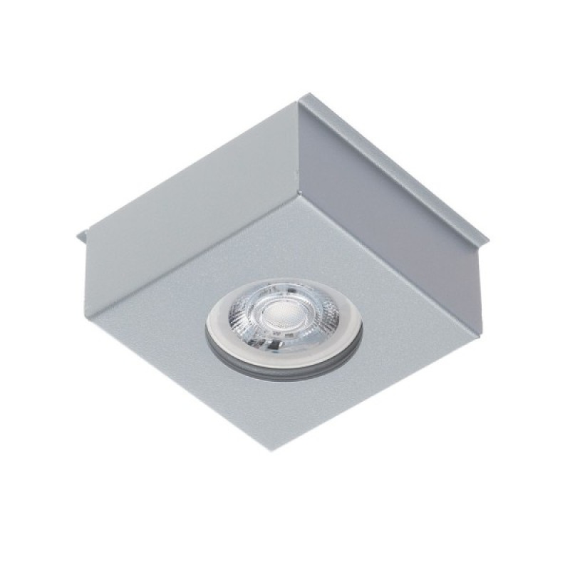 Точечный светильник для потолка Грильято Imperium Light 720110.08.08 Griliato GU10/GU5.3 1x50W IP20 Серый