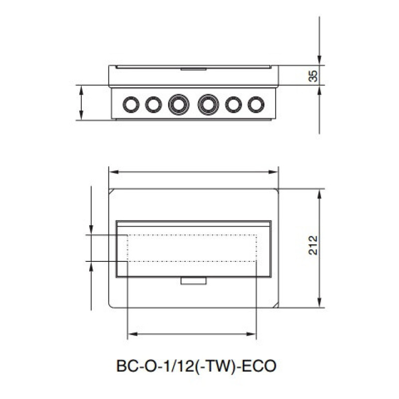 Щит Eaton Moeller BC-O-1/12-ECO