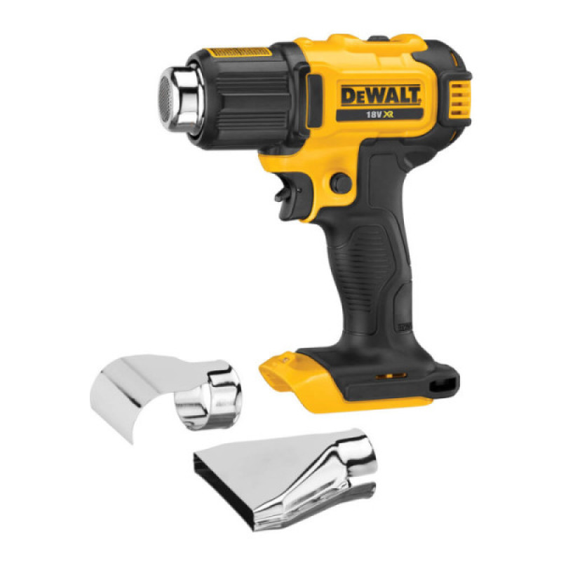 Аккумуляторный пистолет горячего воздуха DeWALT DCE530N 18 В 290-530° C без аккумулятора и зарядного устройства