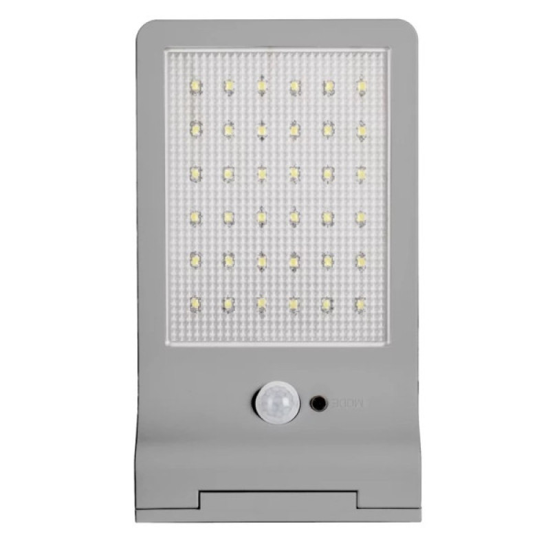 Фасадный светильник на солнечной батарее Ledvance DoorLED Solar Sensor 4000K Silver
